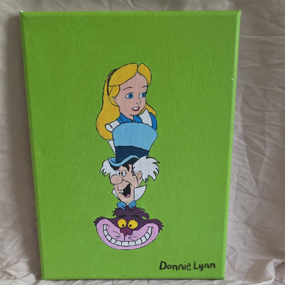 Alice in Wonderland Canvas Art